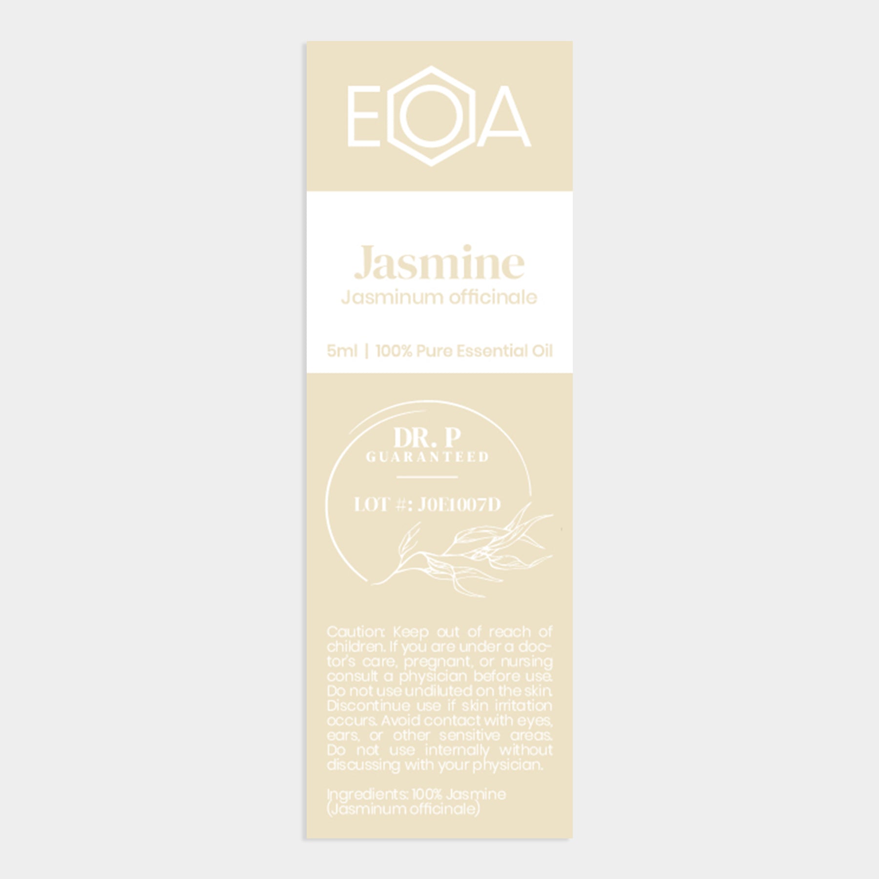 Jasmine Abs High Quality Essential Oil 5ml Jasminum officinale var