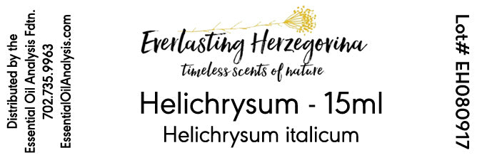 Everlasting Herzegovina Helichrysum - 15ml