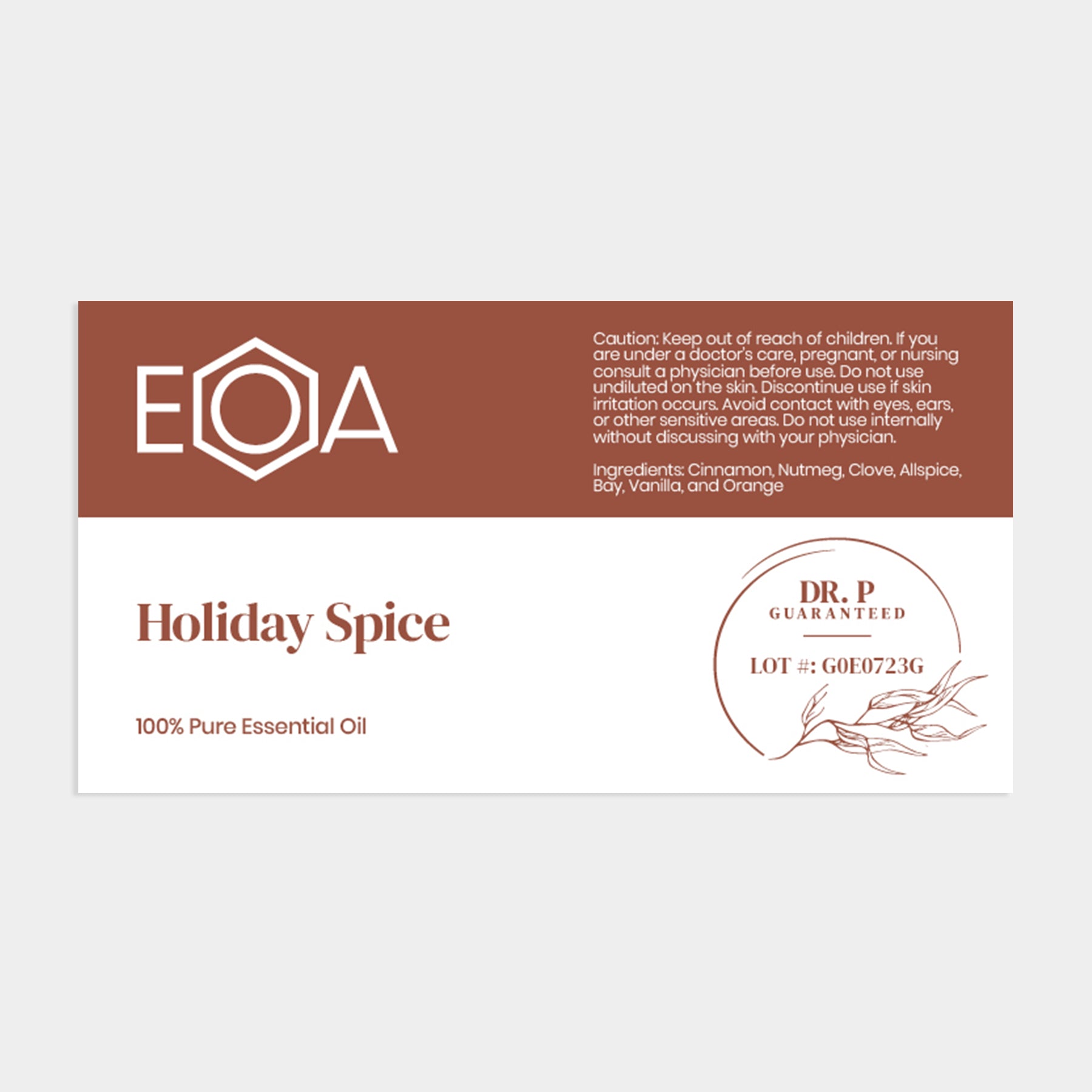 Holiday Spice- 15 ml