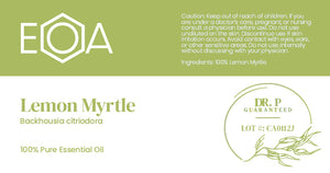 Lemon Myrtle- 15 ml