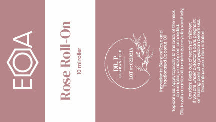 Rose Roll-On- 10 ml Roller