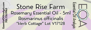 Stone Rise Farm - "Herb Cottage" Rosemary - 5ml