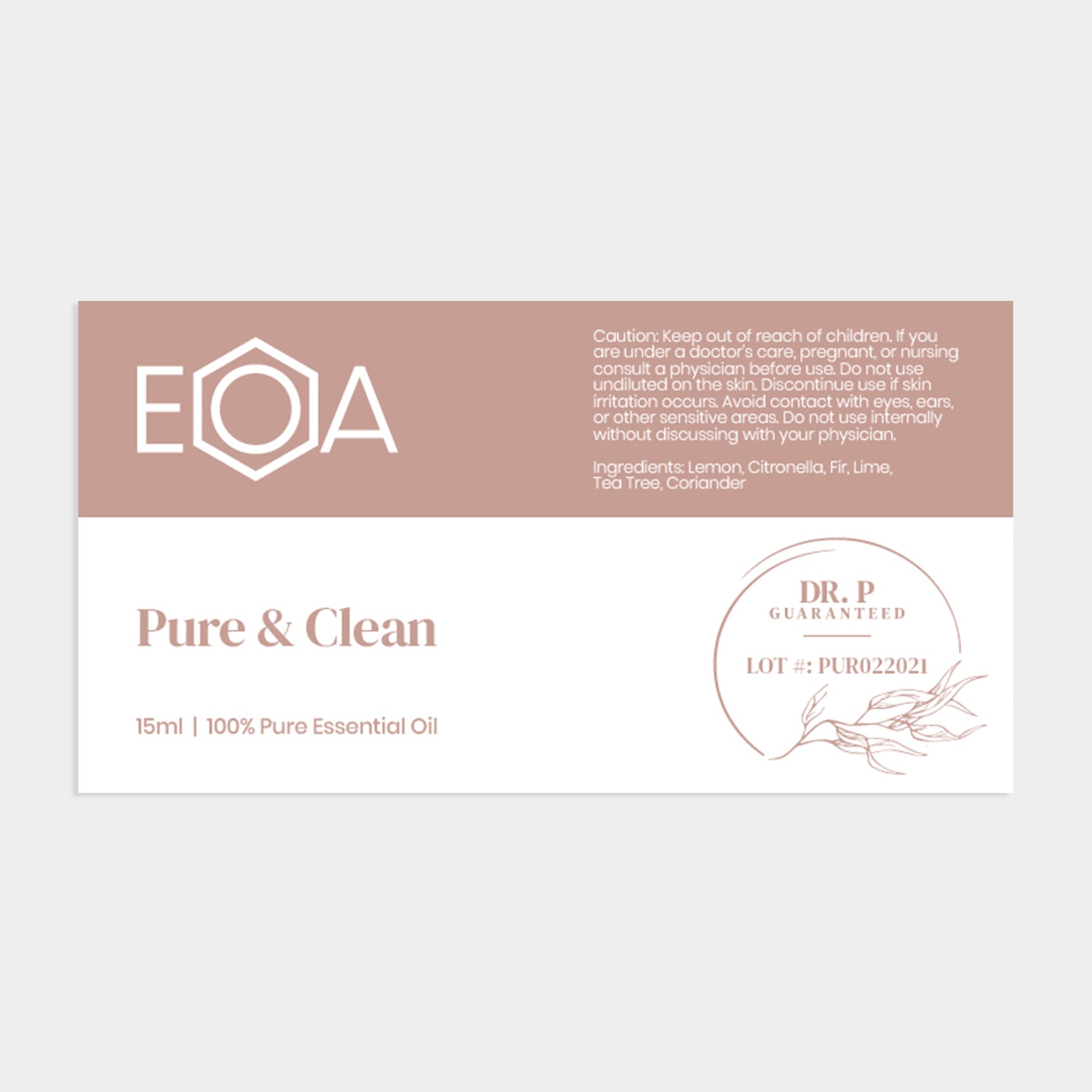 Pure & Clean- 15 ml