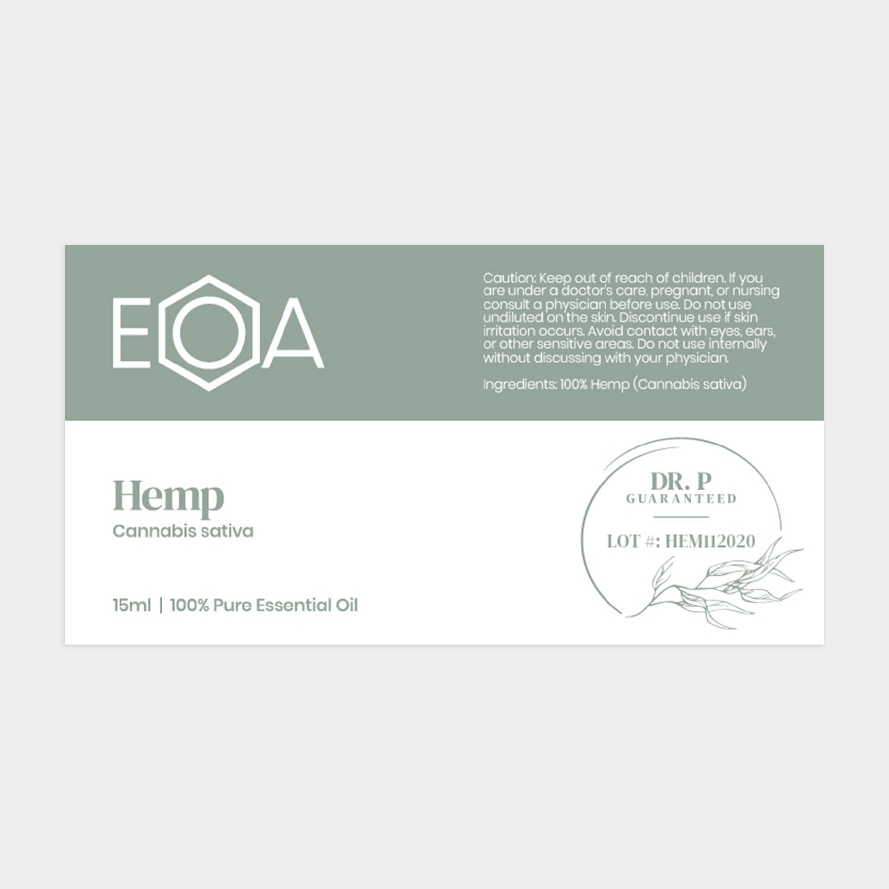 Hemp- 15 ml