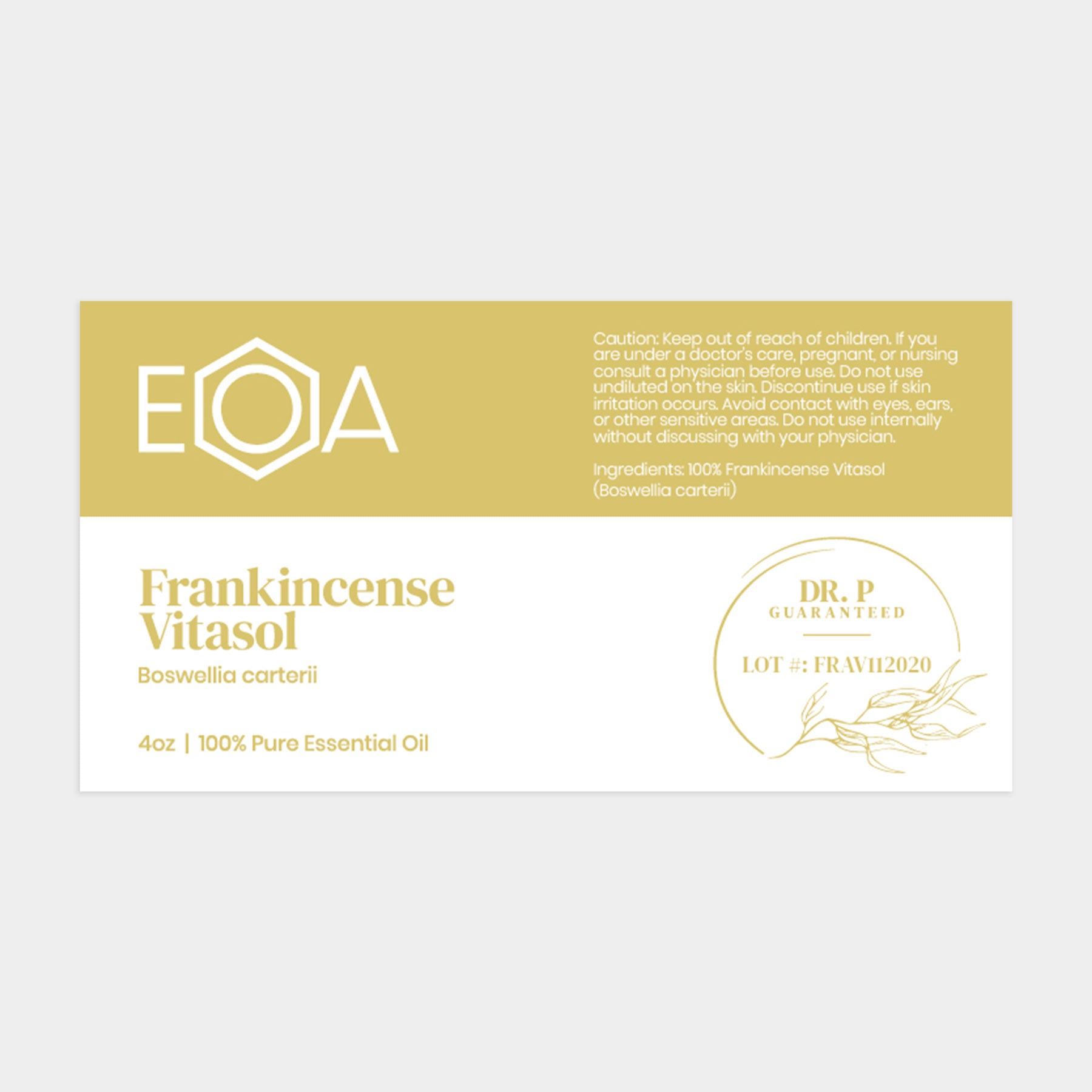 Frankincense "Sixth Cense" Super Blend-15 ml